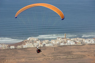 parapente au Maroc